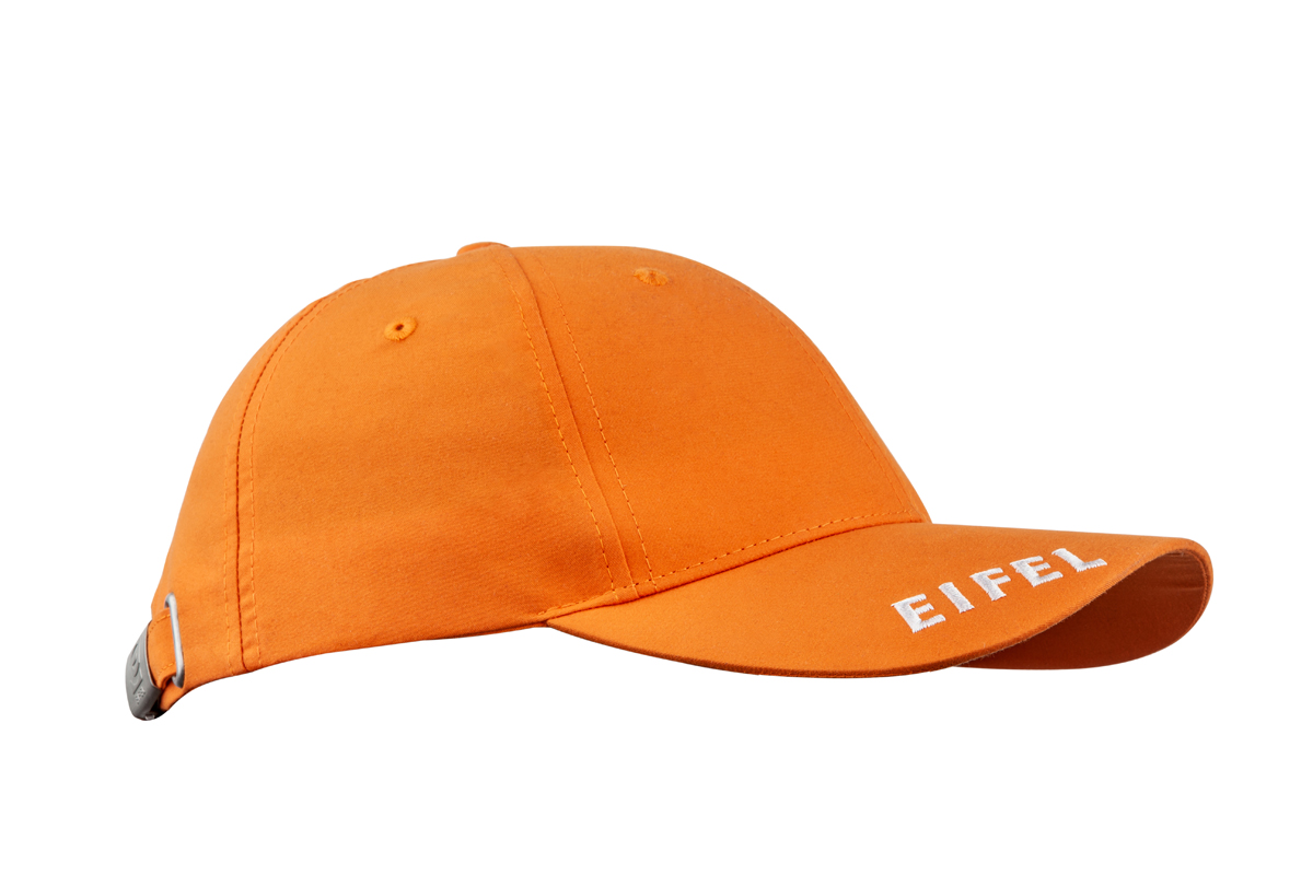 Basecap orange Mikrofaser