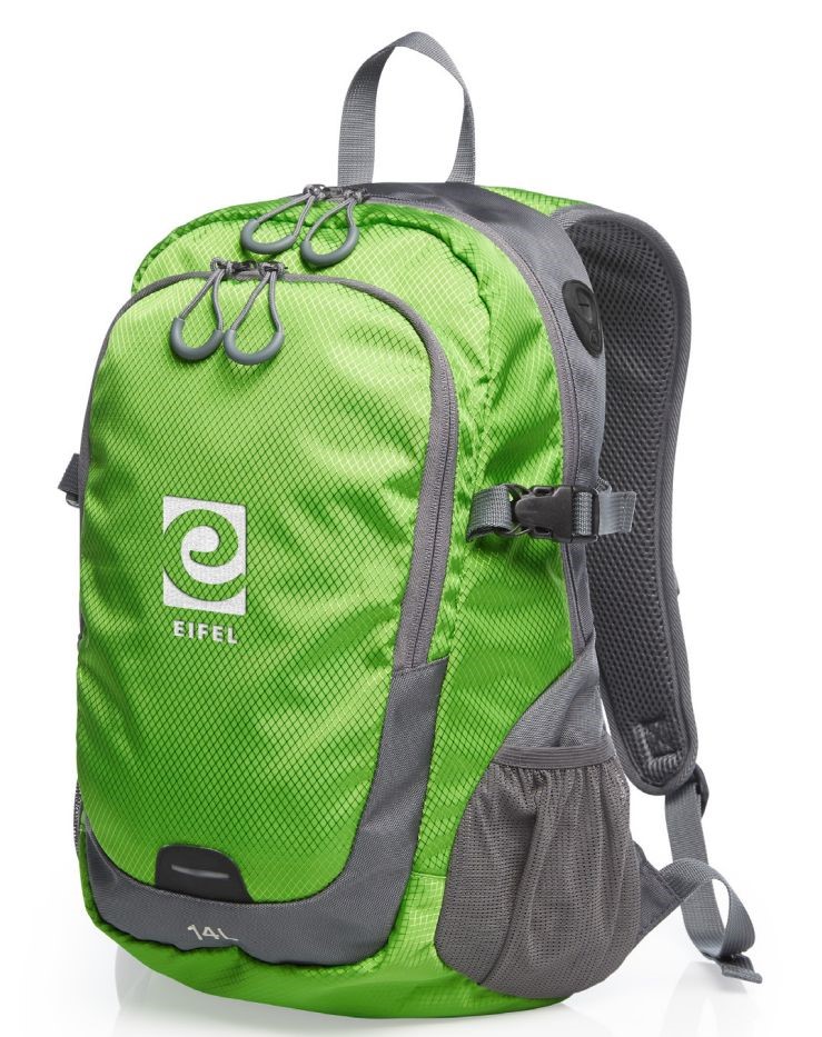 Tagesrucksack EIFEL grün/grau